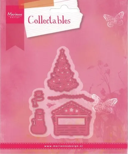 Marianne Design Collectables - Weihnachtsdorf Dekoration