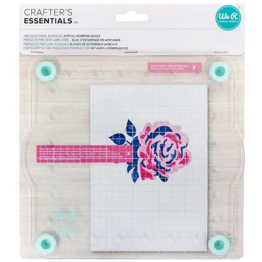 We R memory keepers Acrylic Stamping Block