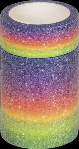 Deko Tapes Rainbow Rainbow Glitter regenbogen