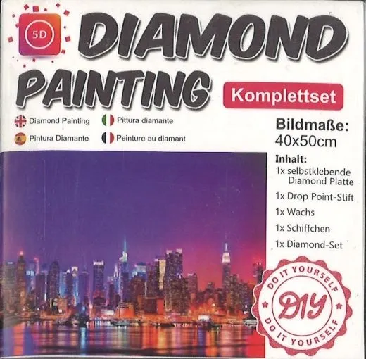 Diamond Painting Set Skyline