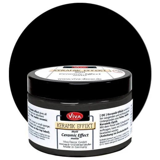 Keramik-Effekt 150 ml schwarz