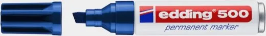 Edding 500 Permanentmarker blau