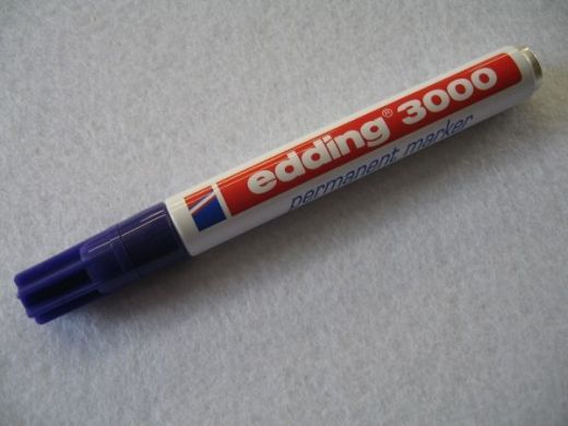 Edding 3000 Permanent Marker ~1,5 - 3 mm violett