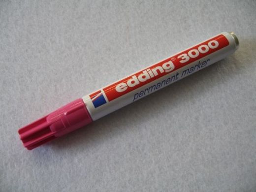 Edding 3000 Permanent Marker ~1,5 - 3 mm rosa