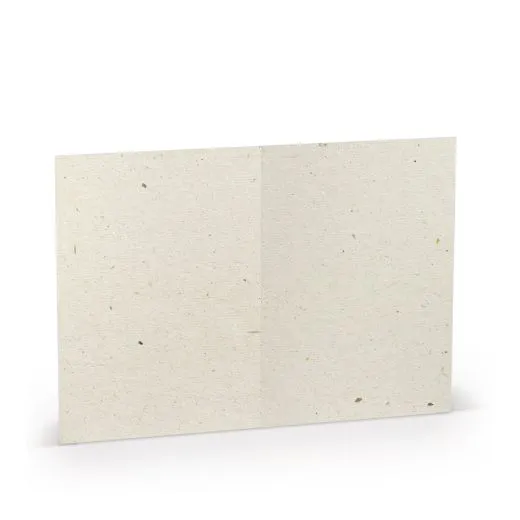 Karte B6 Hochformat vanille