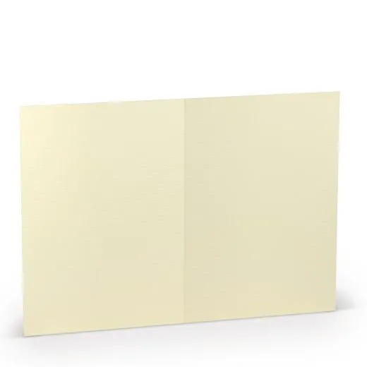 Karte B6 Hochformat elfenbein