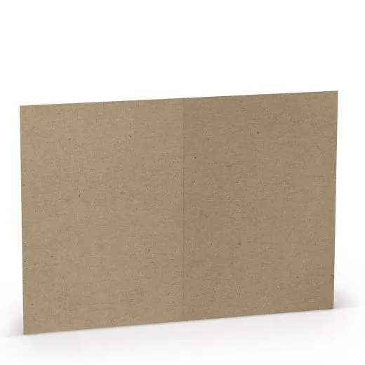 Karte B6 Hochformat kraft