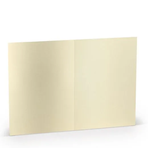 Karte B6 Hochformat kaschmir metallic