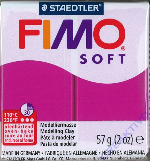 Fimo Soft Modelliermasse 57g purpurviolett