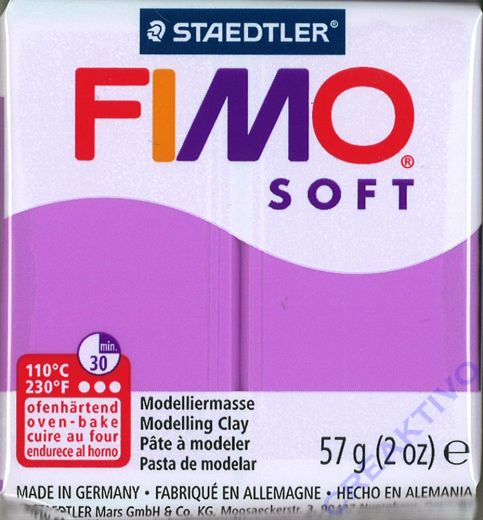 Fimo Soft Modelliermasse 57g lavendel