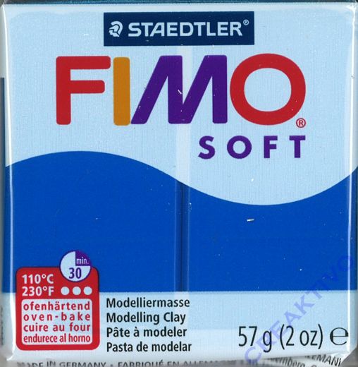Fimo Soft Modelliermasse 56g pazifikblau