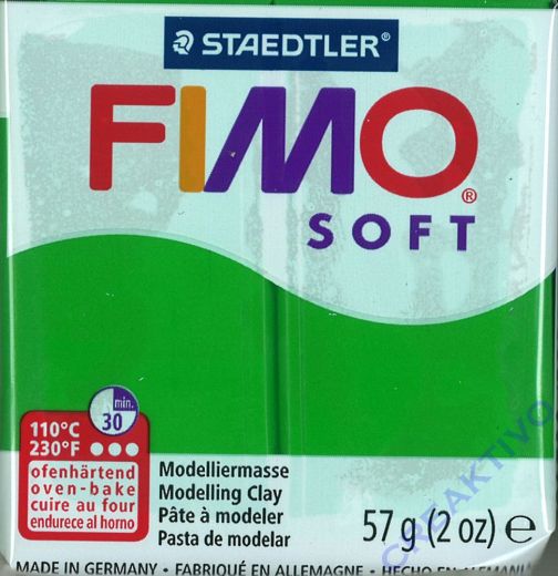 Fimo Soft Modelliermasse 57g tropischgrün