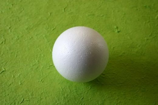 Styropor-Kugel 2cm voll
