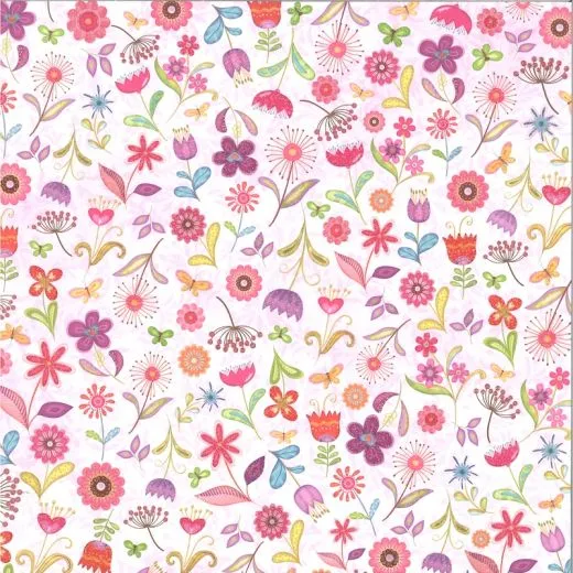 Premium Glitter Scrapbook paper Elfen 234