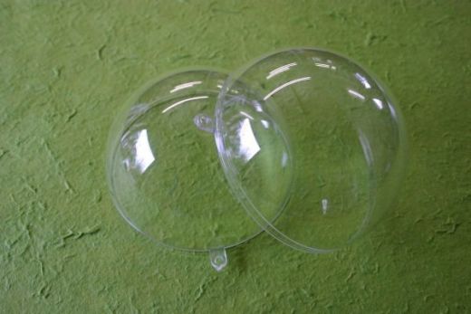 Plastik Kugel Acrylkugel zweiteilig 4cm