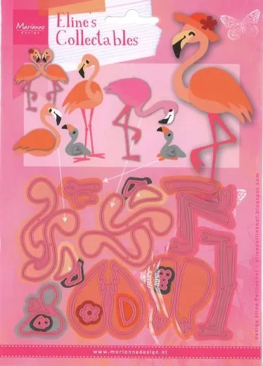 Marianne Design Collectables - Elines Flamingofamilie