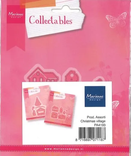 Marianne Design Product Assorti - The little Christmas Village