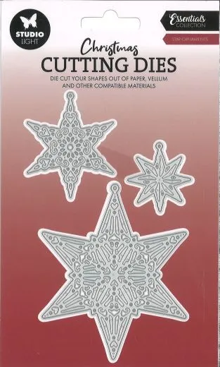 StudioLight Christmas Cutting Dies - Star ornaments