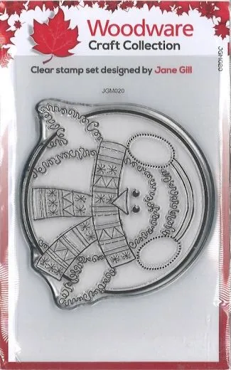 Woodware Clear Stamp Set - Mini Penguin