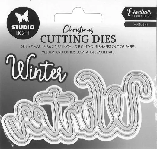 StudioLight Christmas Cutting Dies - winter