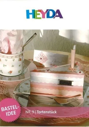 Heyda Bastelidee Nr. 9 - Tortenst�ck (Download)