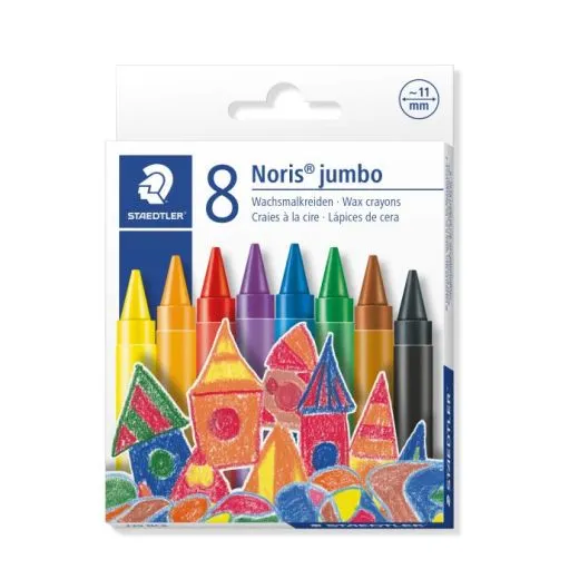 Staedtler Noris 8 jumbo Wachsmalkreiden 11mm