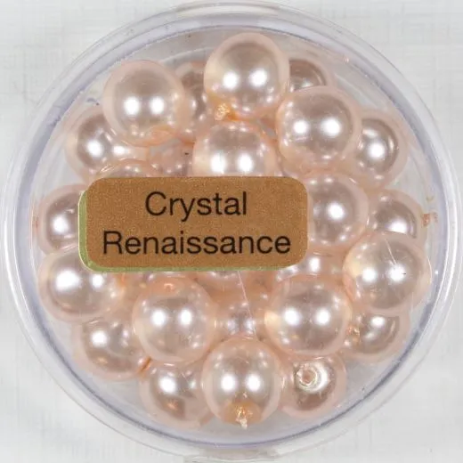 Crystal Renaissance Perlen 8mm rosa