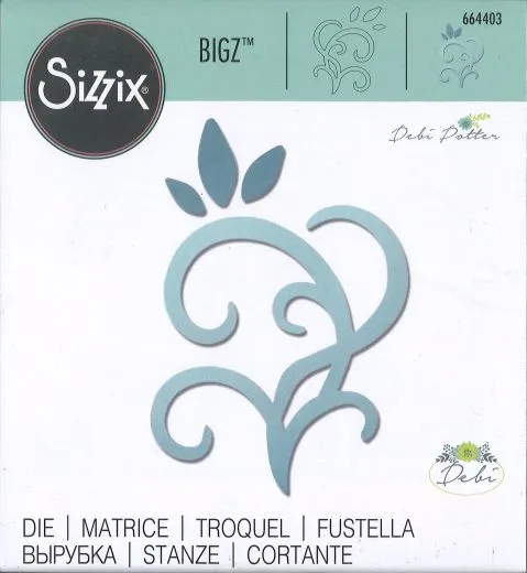 Sizzix Bigz Stanze - Leaves & Swirls