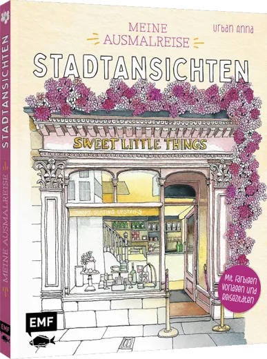 Meine Ausmalreise – Stadtansichten