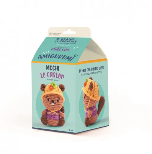 Amigurumi H�kelset Bieber 13cm