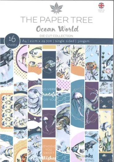 The Paper Tree . Die Cut Collection Ocean World