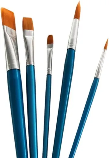 Pinselset Nylon 5 St�ck