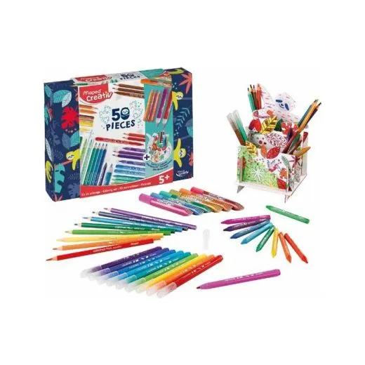 Mal- und Bastel-Set CREATIV 50-teilig