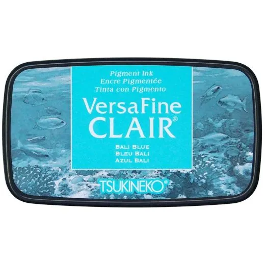 Versafine Clair ink pad Bali Blue