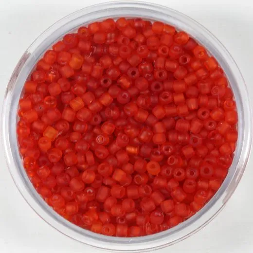 Pracht Rocailles 2,6mm matt hellrot