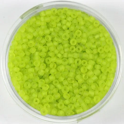 Pracht Rocailles 2,6mm kiwi matt