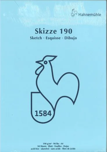 Skizze 190 - Skizzenblock Din A4