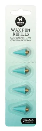 4 Ersatz-Spitzen f. Studio Light Wachs-Stift