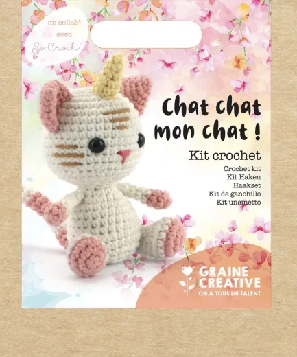 Amigurumi H�kelset K�tzchen 15cm