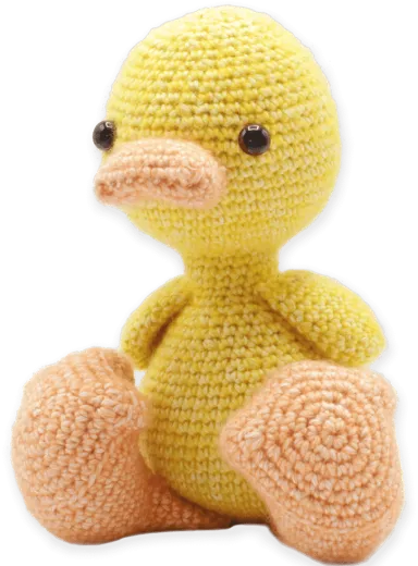 Amigurumi H�kelset Abby Duck 25cm