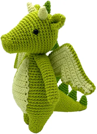 Amigurumi H�kelset Doris Dragon 18cm