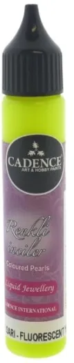 Cadence Colored Pearls 25ml neon yellow