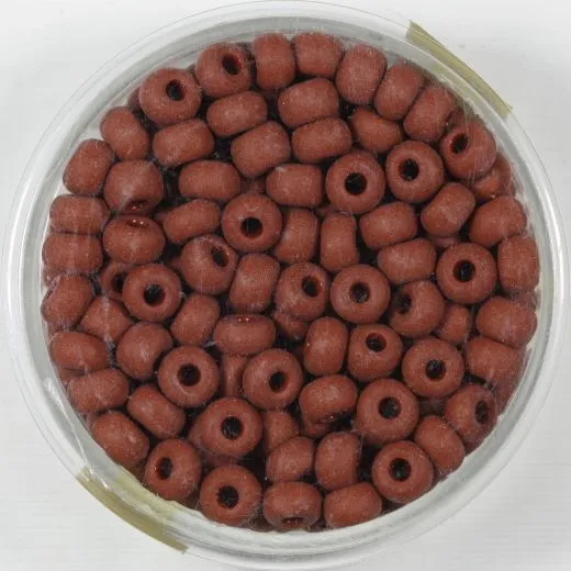 Pracht Rocailles matt 4,5mm 17g braun