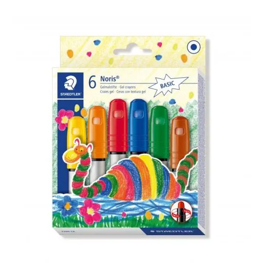 Staedtler Noris Club - 6 Gelmalstifte Basic