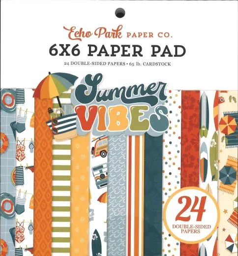 Echo Park Summer Vibes 6x6 Paper Pad