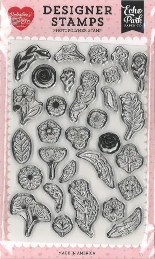 Valentines Day Designer Stamps Plant Love Florals