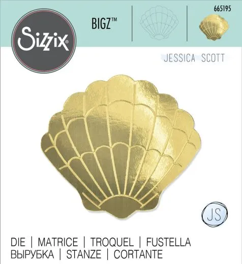 Sizzix Bigz Stanze by Jessica Scott Seashell #3