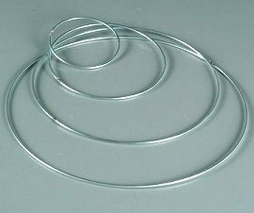 Metallring 3mm 12cm silber