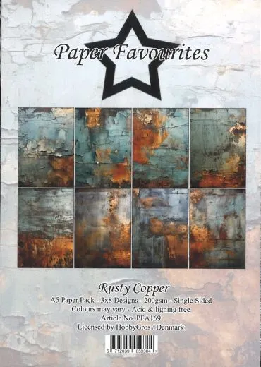 A5 Paper Pack - Rusty Copper