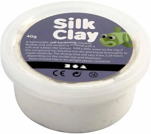 Silk Clay 40g wei�